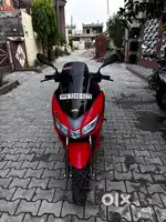 Look like sports bike. Powerfull scooter