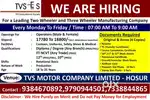 We are Hiring Freshers