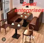 New designer sofa set couch restaurant furniture cafe furniture