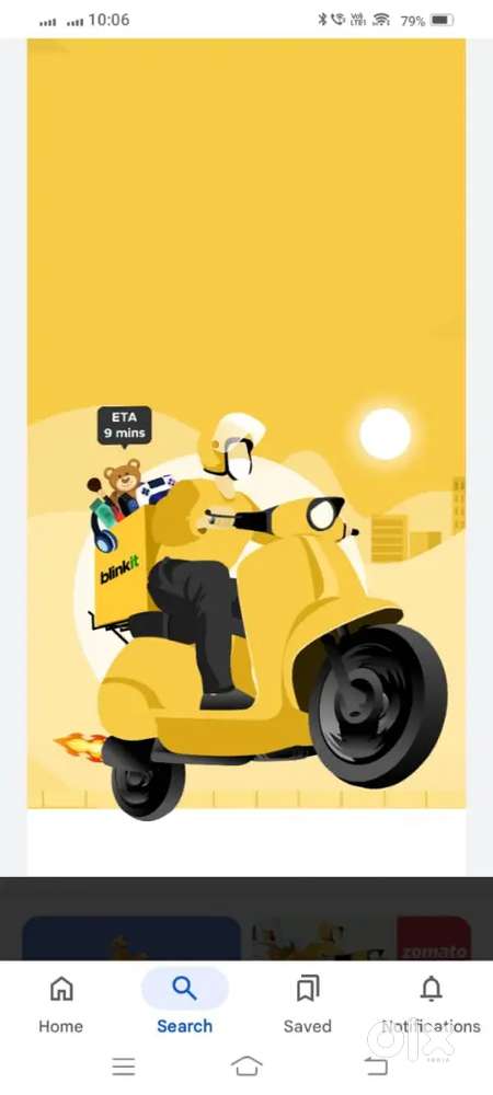 Blinkit delivery boy