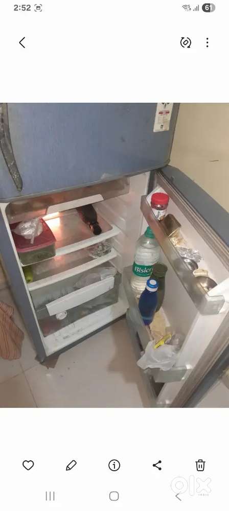 Godrej frige 230 litters very good condition for seal