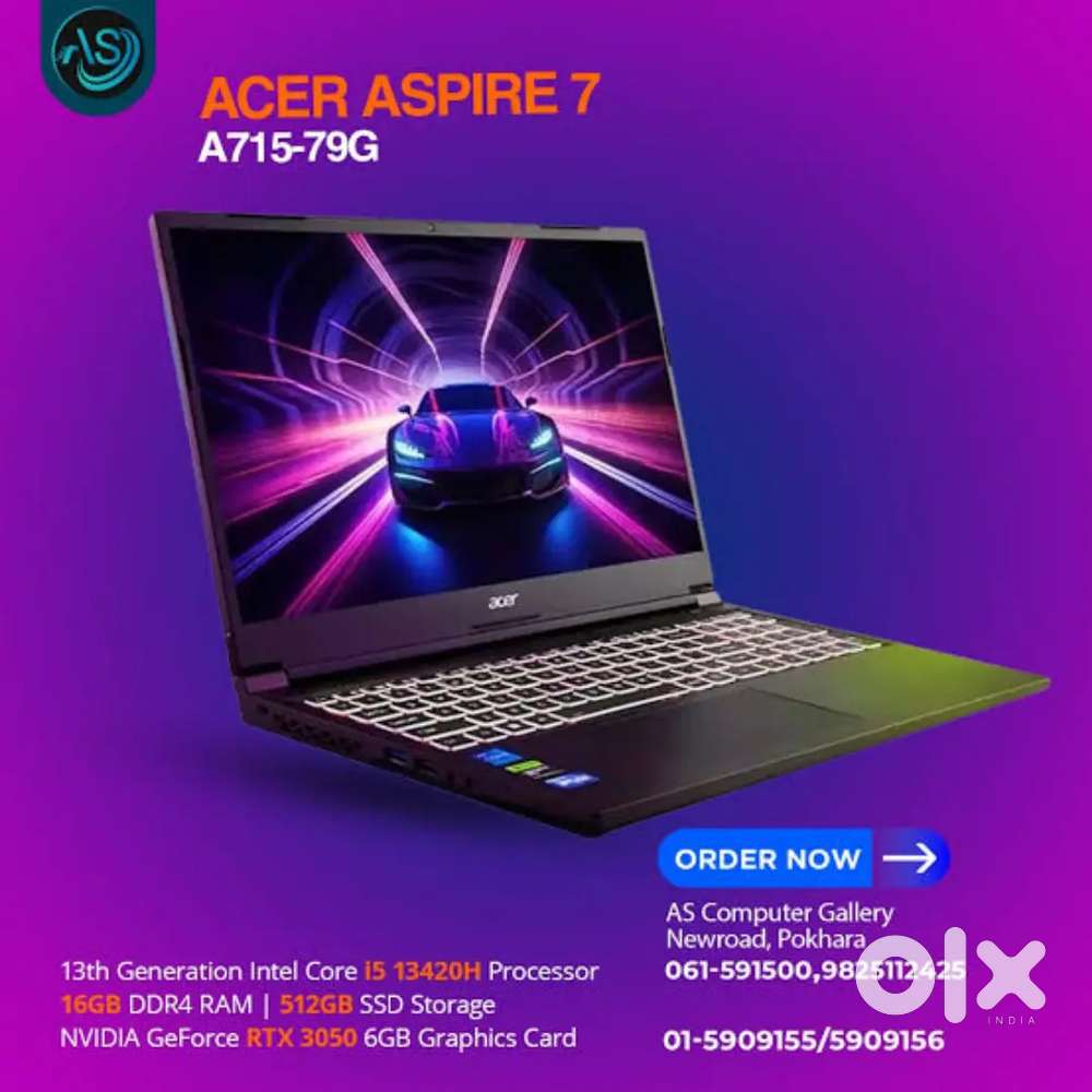 Acer Gaming Laptop Aspire 7