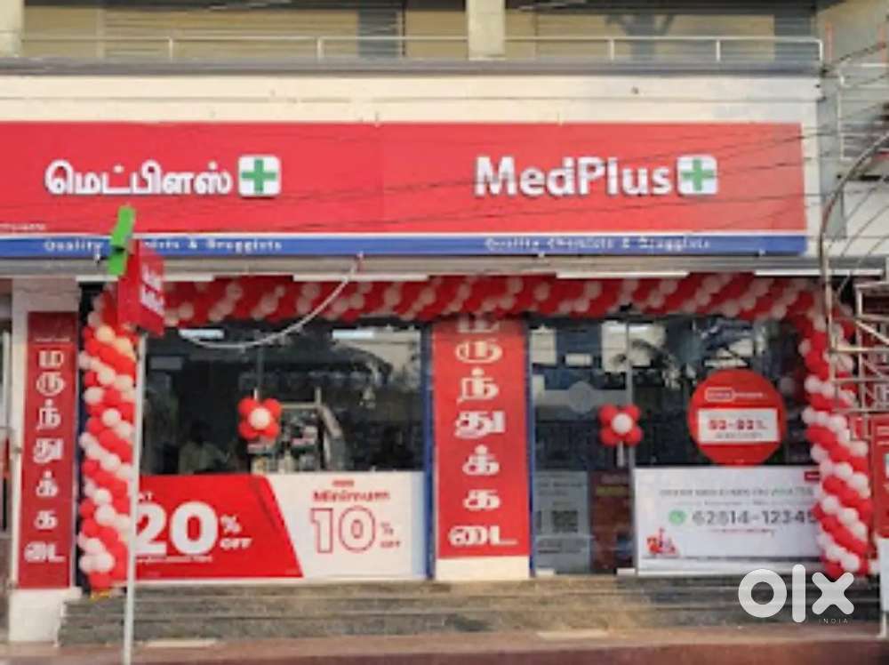 Pharmacy counter staff