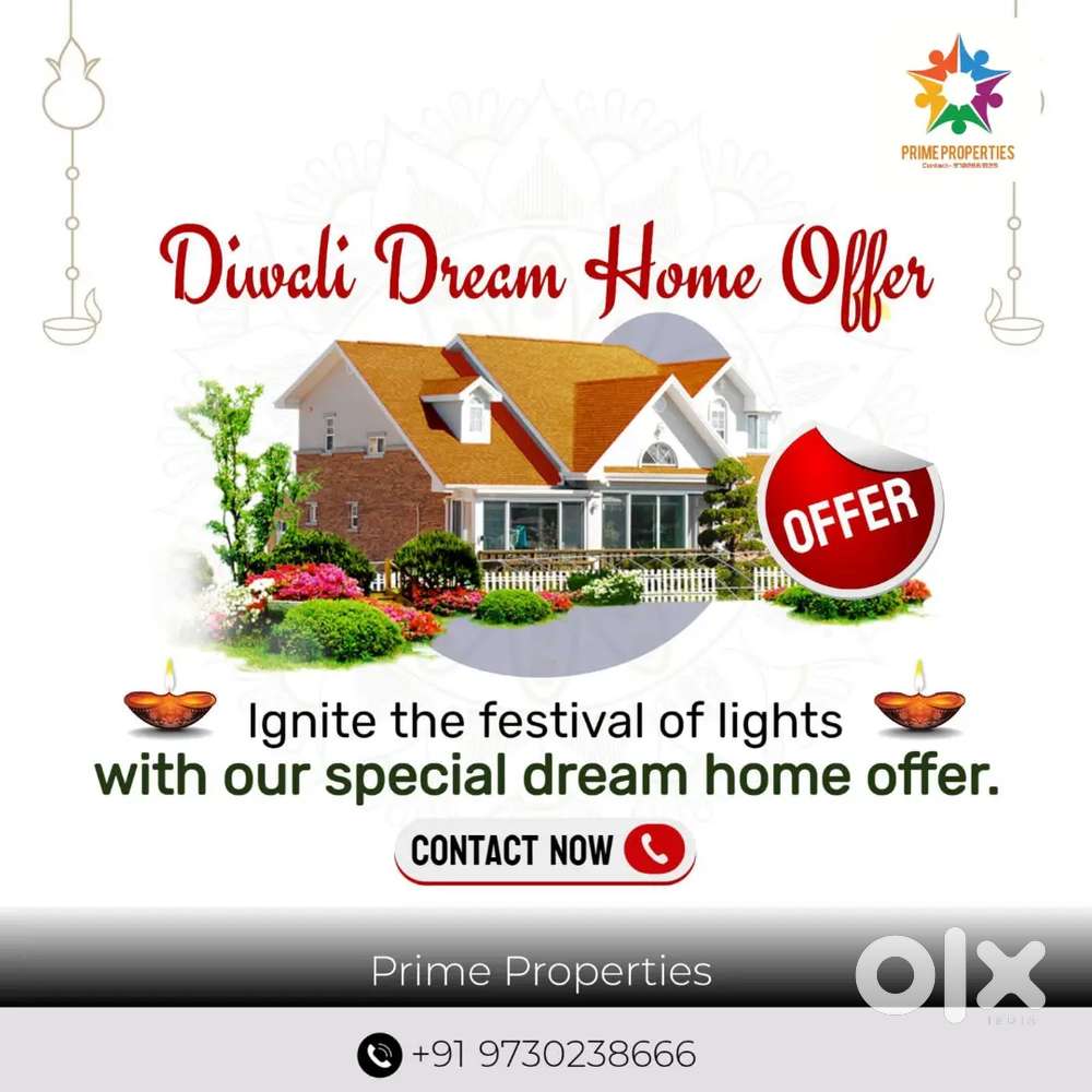 Pay just 11000 and book your dream home