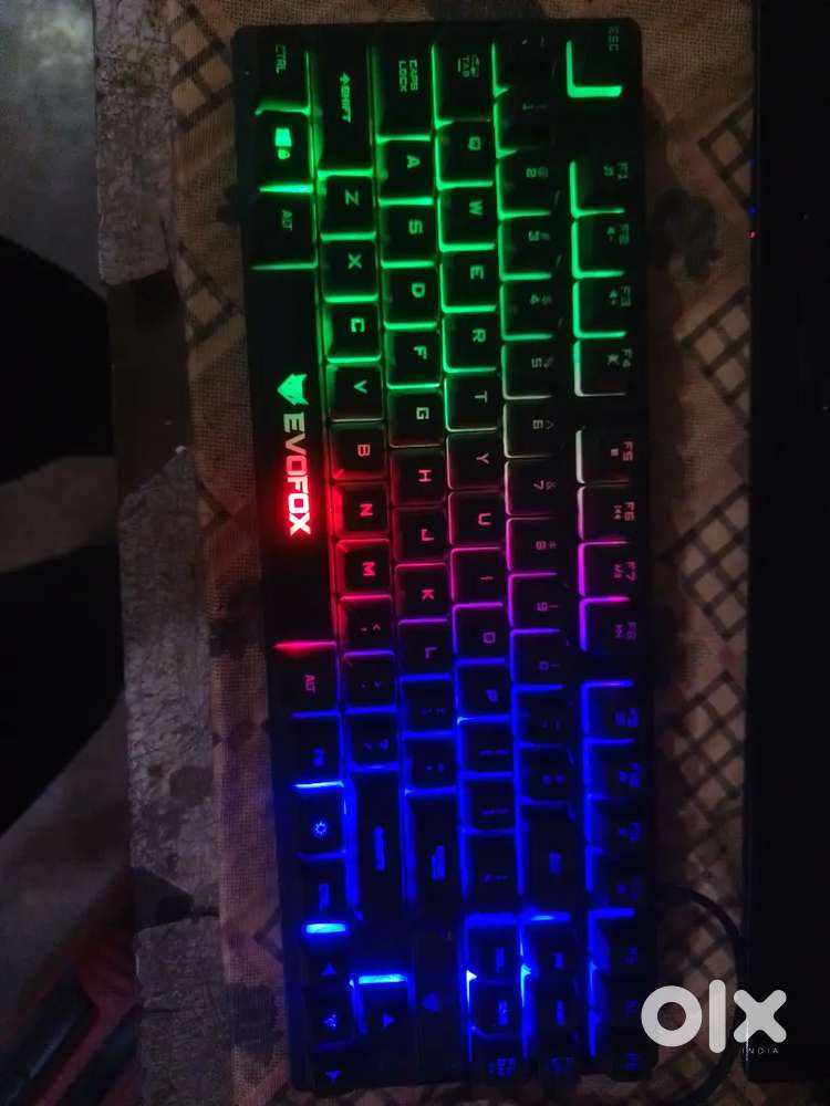 EvoFox Gaming Keyboard & Mouse Combo – 3 Months Old, With Box