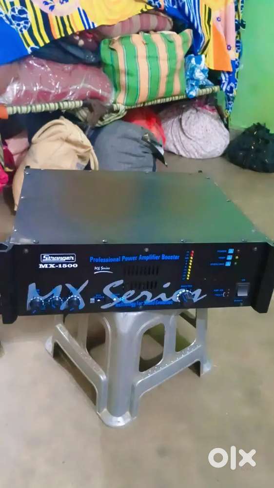 Dj amplifier mx series Stanger 1500 watts.