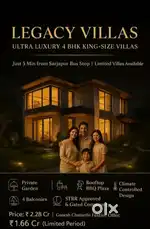 Villa plots Sale at Sarjapura Bagluru main road