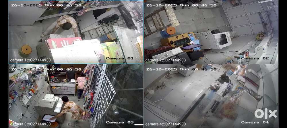 Hd set 4 camera in4000 without monitor