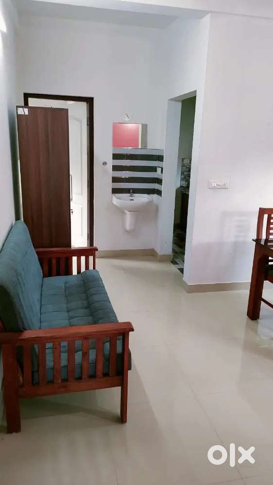 Furnished 2BHK Apartment for Rent at Chembumukku Family Stay 23000