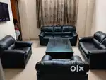 Sofa and table