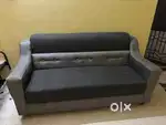 Grey colour sofa