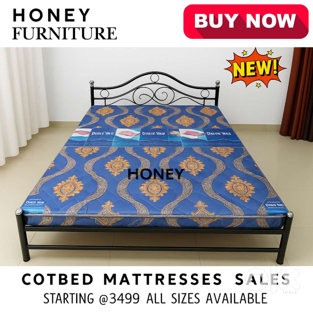 Steel Cot Bed Mattresses, Hostel Bunker Cot Bed, Best Quality & Strong