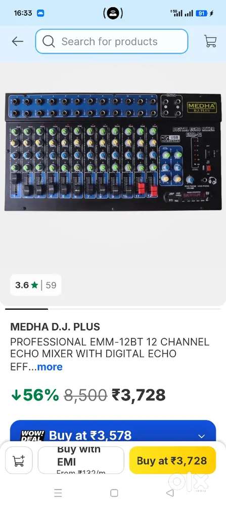 Medha Audio Mixer brand New
