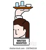 Waiter required for restaurant
