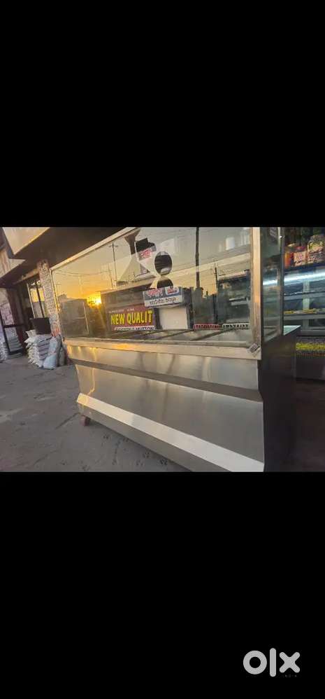 Steel counter Brain Marie