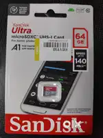 Memory card sandisk 64GB sealed