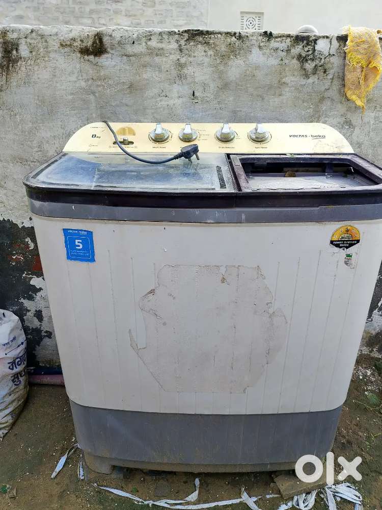 Tata washing machine 8 kg ok