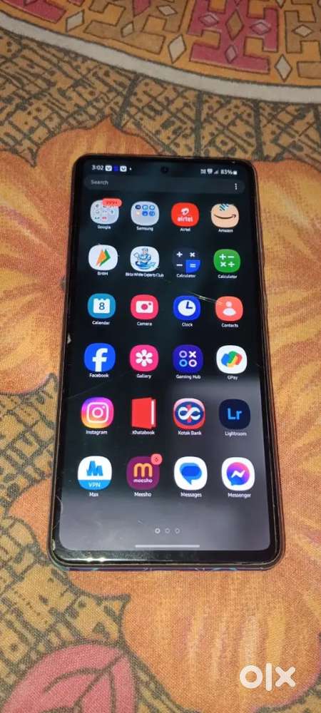 Only exchange Samsung galaxy a52s 5g  good condition