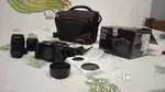 Panasonic Lumix G85 with  Lumix  12-60mm and Lumix  25mm lens