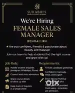 Experienced Receptionist reqd for an institution/academy FEMALES ONLY