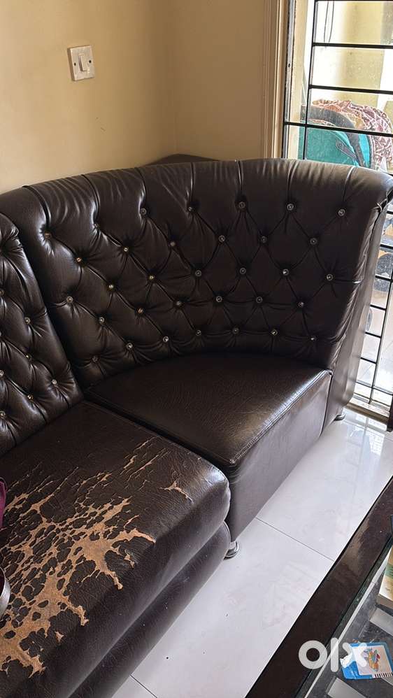 sofa with center table