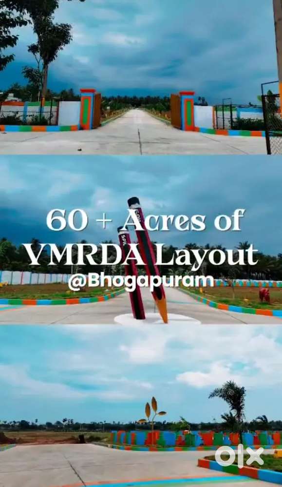 VMRDA APPROVED PLOTS AT BHOGAPURAM VIZAG INTERNATIONAL AIRPORT