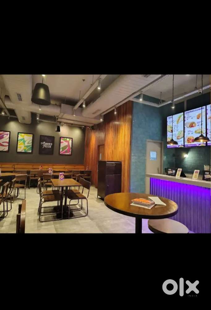 We have an job in resturants, cafe