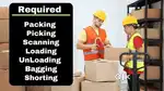 PACKING, HELPER, SCANNING, LOADING UNLOADING, JOB IN LUCKNOW LOCATION!