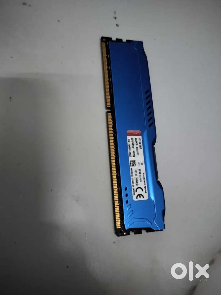 Gaming Kingston hyper x 8 gb ddr4 desktop ram perfect working