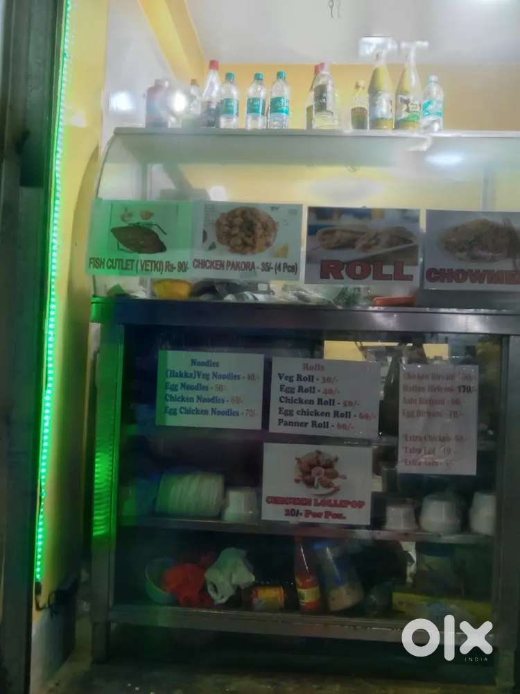 Roll counter piza machine coffee machine