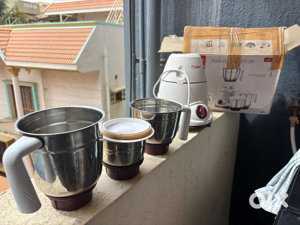 Prestige mixer grinder-bajaj 2 burner gas stove-glass tepoy