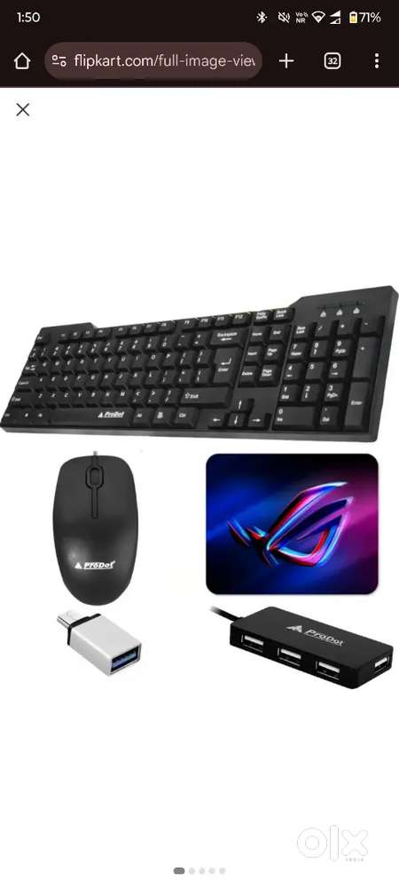 5 in 1 combo mini pc mobile setup hp branded keyboard and mouse