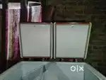 Di fridge double door ka 300 litre good