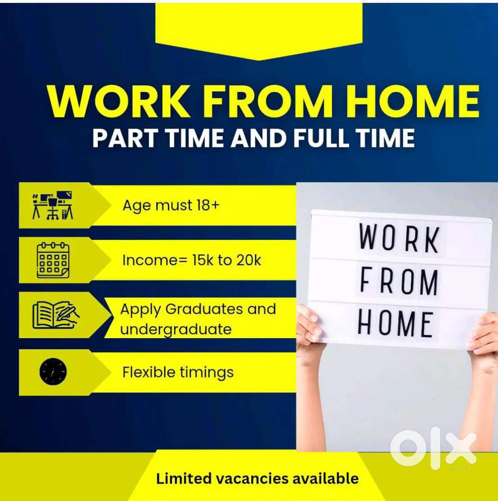 WORK FROM HOME

PART TIME AND FULL TIME