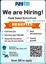 Urgent Hiring Direct Payroll in Paytm
