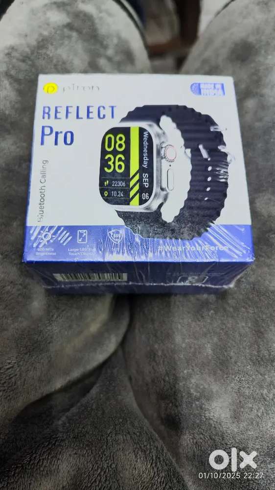 Ptron Reflect pro Bluetooth calling smartwatch.