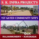 KAKINADA BEST GATED COMMUNITY SITE'S ARE FOR SALE NEAR TURANGI D-MART
