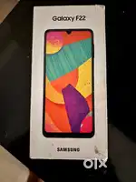 samsung f22 in mint condition for sale