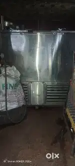 Good condition Tata Ace juice point Friz with bill