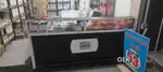 Wooden counter for shop
