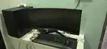 Gaming pc with samsung carvd monitor rtx 5060ti