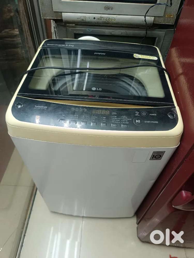 LG top load washing machine 6.5k.g.unused top and mint condition