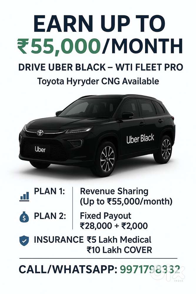 Uber Black Driver job