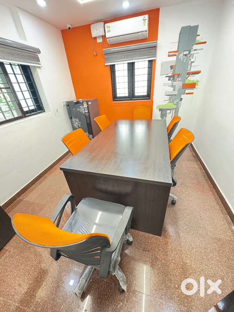 6 Seater Office Table & Chairs