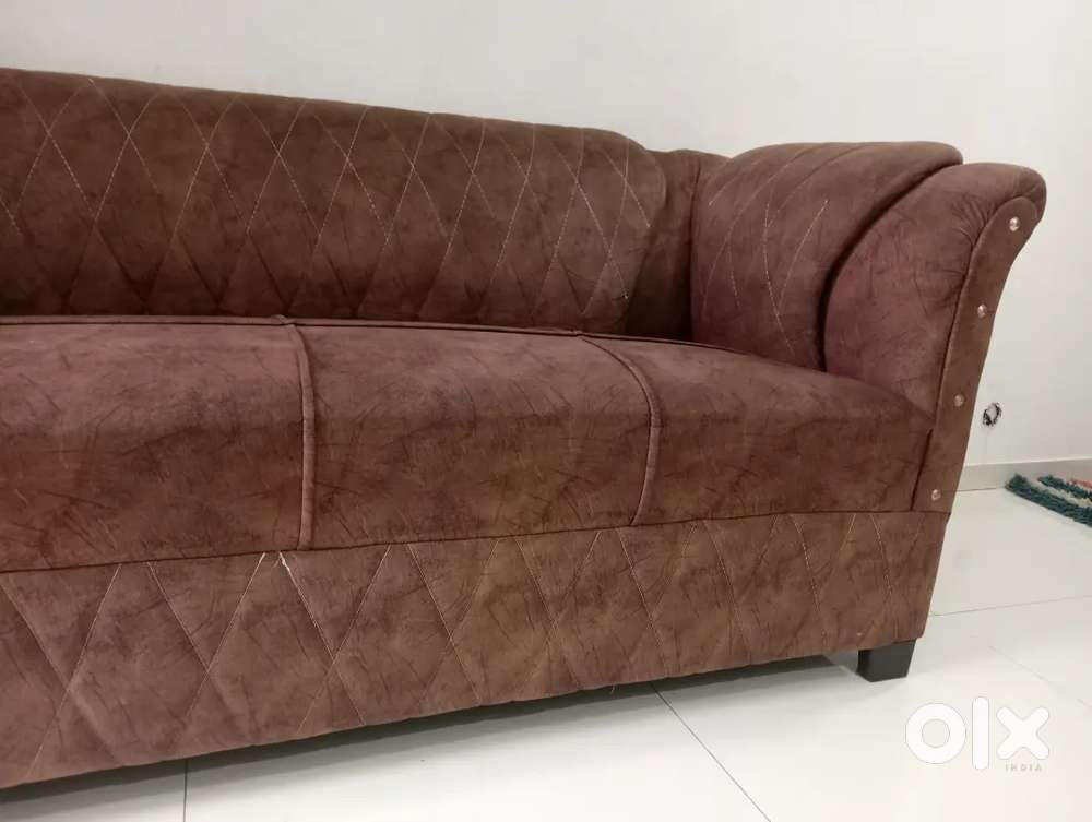 Sofa brown colour