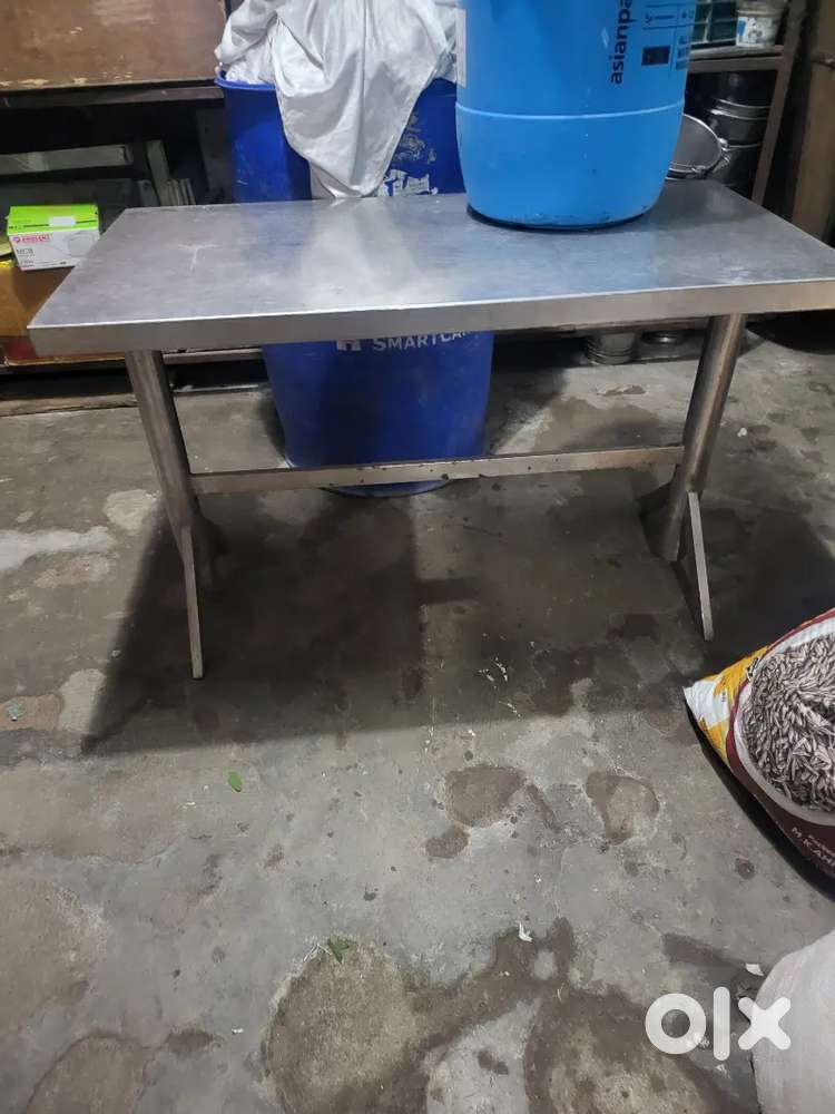 2by stell hotel table.   2 pic