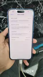 Iphone 16 128 gb 100% battery One Month Old Phone