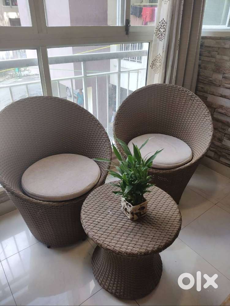 Balcony Chairs with coffee table