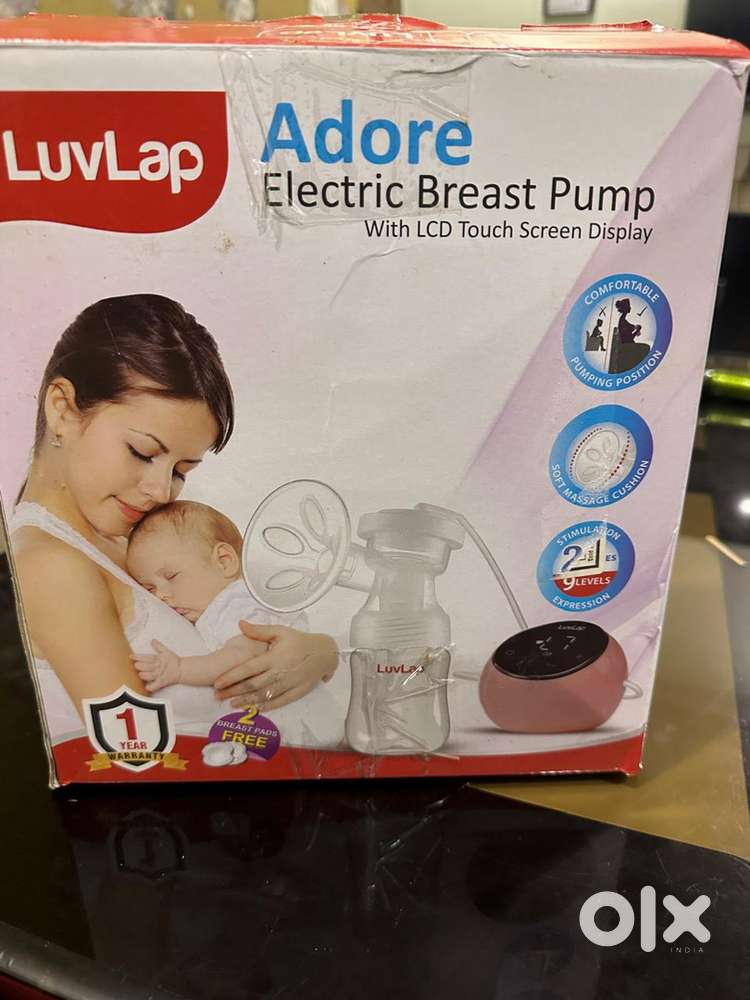 Luv lap adore electric breast pump with bottle