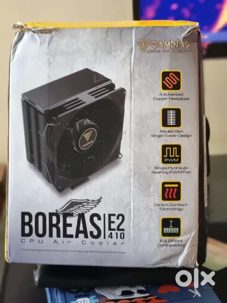 Pc cpu air cooler really good brand new box piece with bill